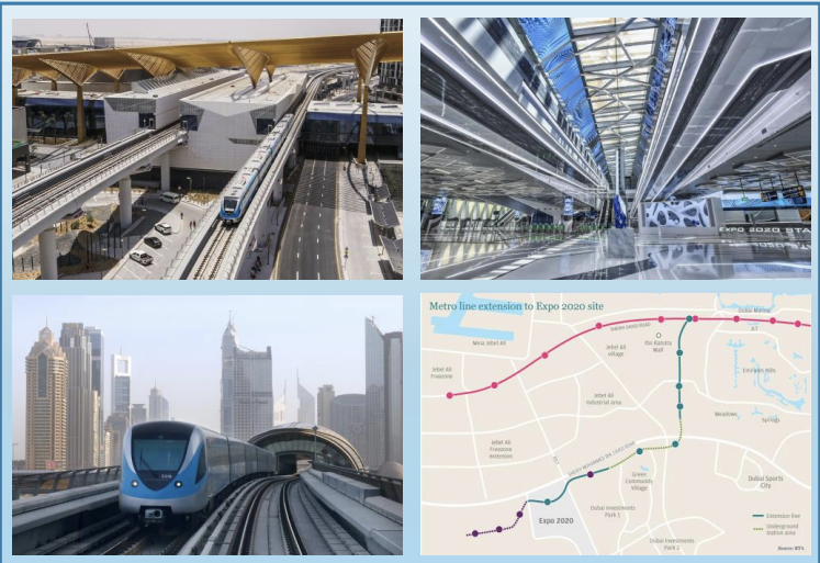 Dubai Metro - Route2020