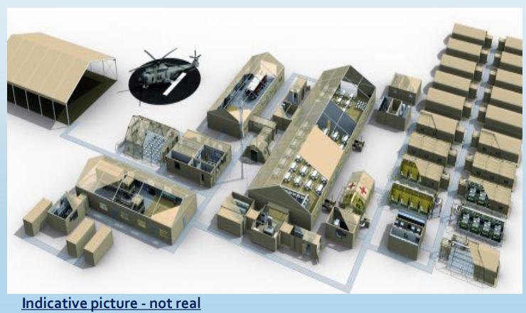 Zayed Military City - New Command CAMP